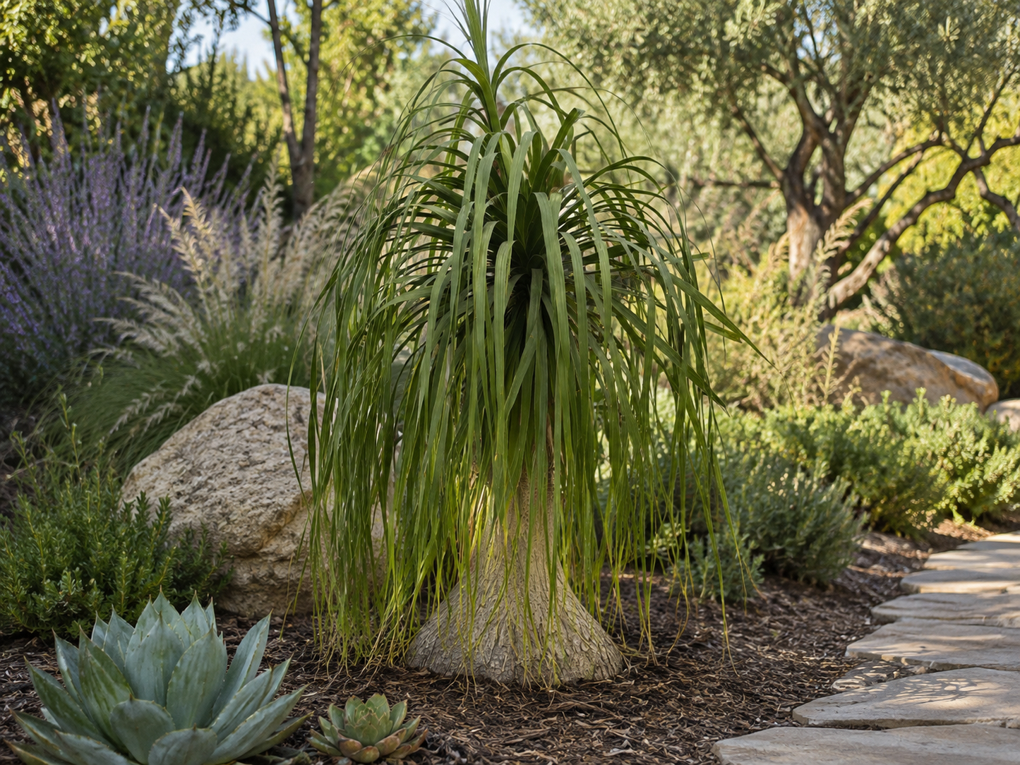 Beaucarnia recurvata