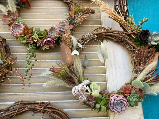 11/9 Fall Grapevine Wreath Workshop