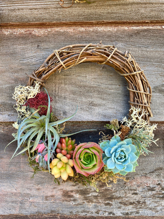 SUNDAY, 11/8 Fall Grapevine Wreath Workshop