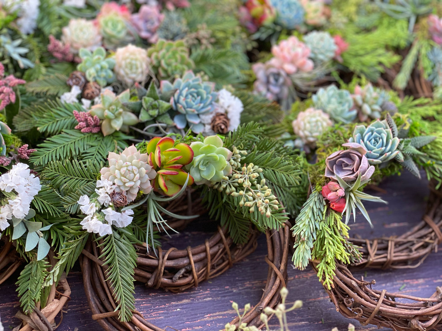 Holiday Grapevine Wreath